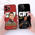 CR7-Football Star Ronaldo Phone Case for Apple iPhone 15 Pro Max 13 14 Plus 12 Mini 11 Pro XR 8 SE 7 6S XS MAX Matte Armor Cover. 