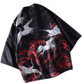 Unisex Janpanes Kimono Style Sunshade Retro Style Robes Couple Loose Thin Shirt. 