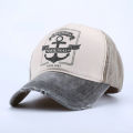 Women Men 1943 Anchor Printed Cap Maritime Original Caps Retro Cotton Baseball Hats With Faux Leather Belt Fisherman Hats YY138. 
