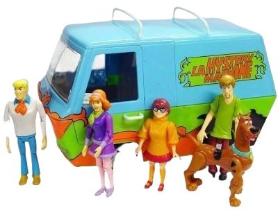 scooby doo action figures / Scooby doo figures / Mystery machine