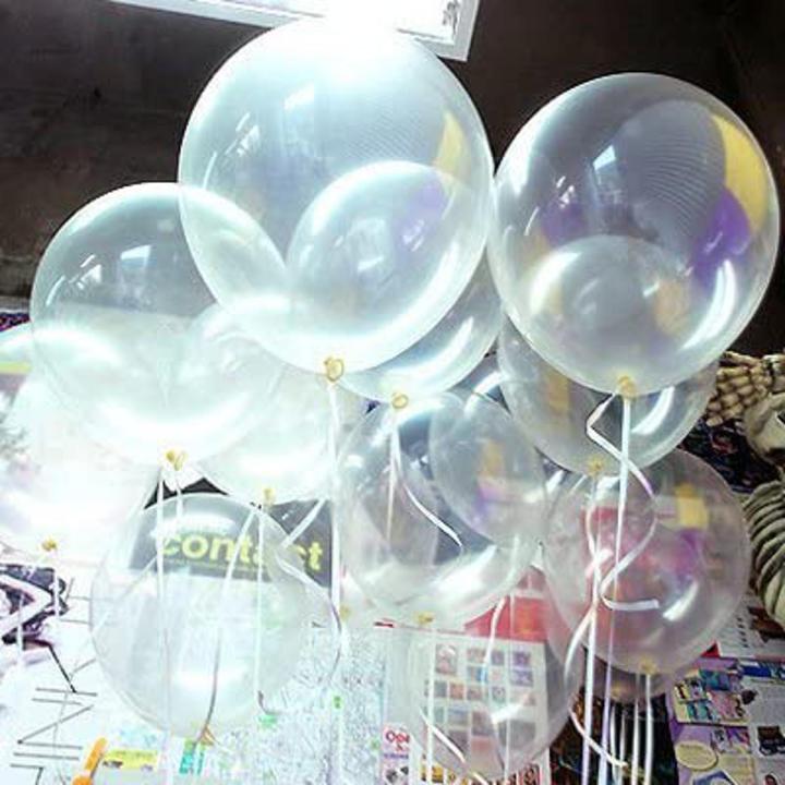 10/20/30/50/100 Pieces Transparent Clear Latex  Balloons For Birthday Parties, Celebrations & Decorations