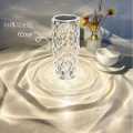 21 cm Crystal Lamp 16 Color Changing RGB Night Light Touch Lamp USB Romantic LED Rose Diamond Table Lamps for Bedroom Living Room Party Dinner Decor Creative Lights( 8.7IN Remote & Touch）. 