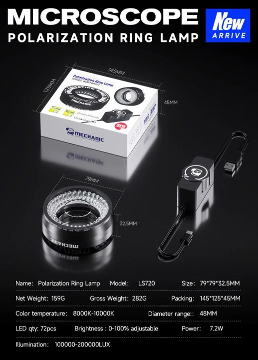Mechanic%20LS720%20Microscope%20Ring%20Light%20Polarized%20Ring%20Light%20Eliminates%20Reflection%20Suitable%20for%20Most%20Stereo%20Microscopes%2048mm%20Size%20-%20Image%208