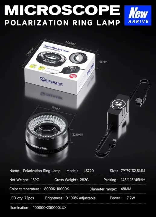 Mechanic%20LS720%20Microscope%20Ring%20Light%20Polarized%20Ring%20Light%20Eliminates%20Reflection%20Suitable%20for%20Most%20Stereo%20Microscopes%2048mm%20Size%20-%20Image%208