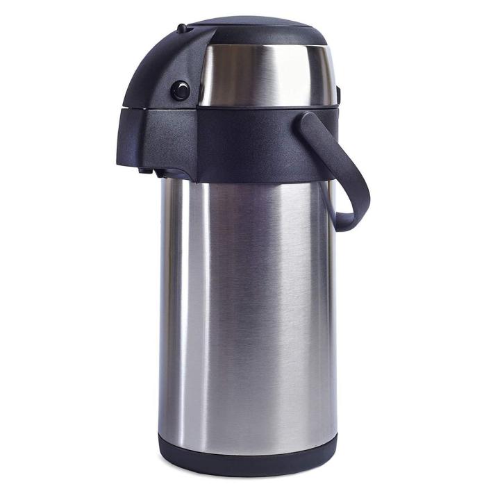 Stainless Steel 3.0 Litres Airpot Hot Tea Coffee Drinks Vacuum Flask Thermos Jug