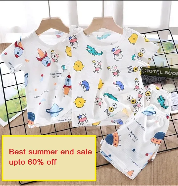 END%20SUMMER%20SALE%20kids%20printed%20sleeveless%20shorts%20dress%20set%20(One%20shirt%20and%201%20shorts%20set)%20-%20Image%202