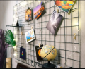 Grid Panel, Photo Wall Display, Metal Mesh Wall Decor, Multi functional Hanging Picture Wall, DIY, Art Display,. 