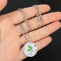 20MM Fashion Jewelry Men Women Unisex Essential Oil Diffuser Necklace Fragrance Locket Aromatherapy Pendant Aroma Charms. 