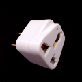 2 Pcs Universal Multi Plug Adaptor Mobile Multi Plug High Quality - 3Pin to 2Pin Converter with Indicator Light. 