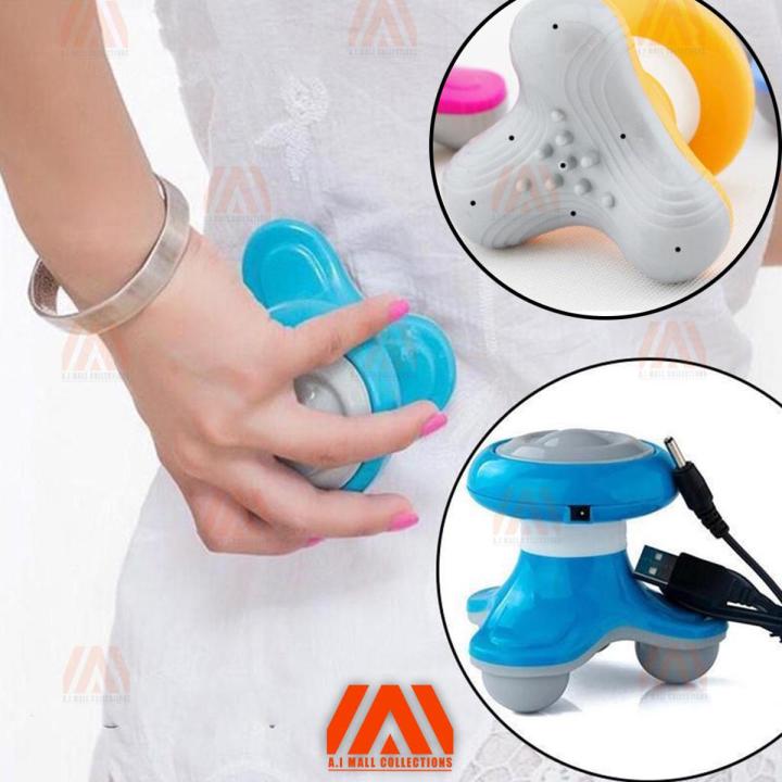 Mini Electric USB Massager for Relaxing Full Head and Body Mass ager for Pain Relief USB Battery Full Body Massage