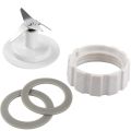 Blade Replacement Parts with Jar Base Cap and O-Ring Seal Gasket Accessories Kit for Hamilton Beach Blender Parts. 