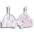 Front Open Button Non Padded Wire Free Nursing Maternity Intimates. 