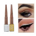 Julystar Pack Of 2 Diamond Liquid Glitter Eyeliner Gold & Silver. 