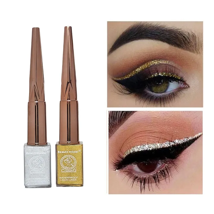 Julystar%20Pack%20Of%202%20Diamond%20Liquid%20Glitter%20Eyeliner%20Gold%20&%20Silver%20-%20Image%202