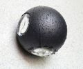LED COB 4 Sided Wall Lamp Outdoor Wall Light IP65 Waterproof Black. 