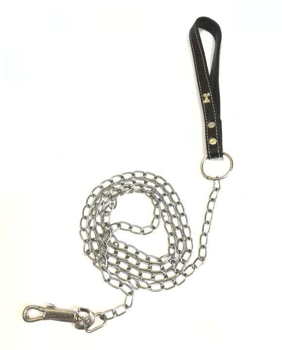 Leather%20Strap%20chain%20leash%20for%20Dogs%20/%20Cats%20-%20Image%202