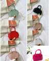 New Girls Disney Pearl Handle Fiber Mini Bags. 