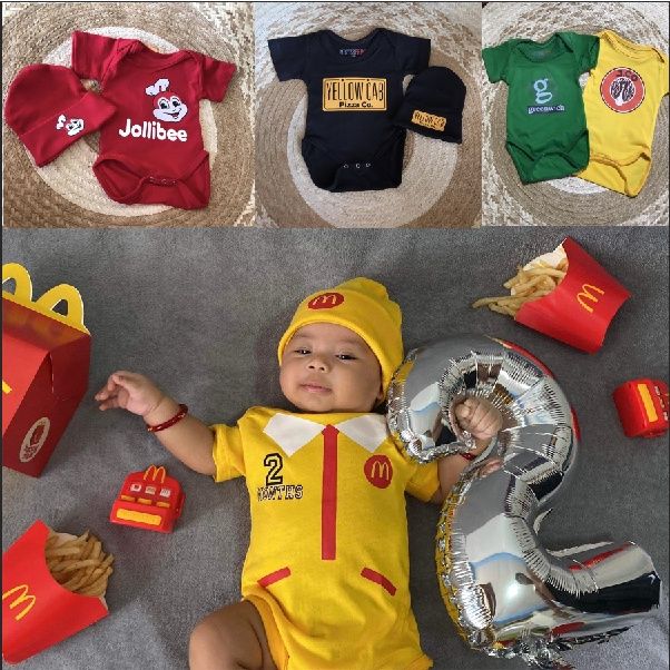 baby onesie with bonnet TBTJ