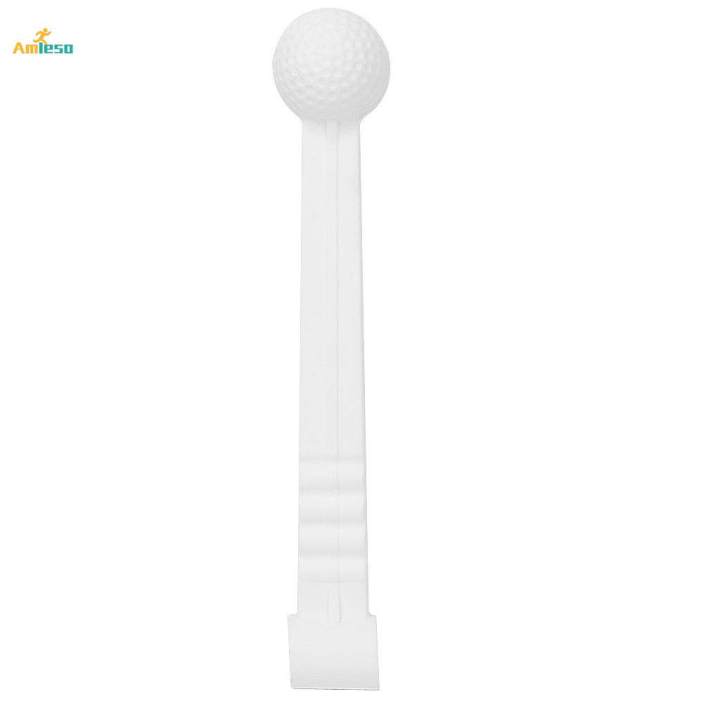 Pro Golf Swing Putting Putter Alignment Training Practice Ball with Stick