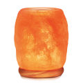 Himalayan Glow Salt Lamp, Wooden Base and Dimmable Bulb Control Night Lamp  (Crystal Salt). 