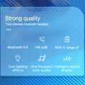 M-U8 Bluetooth Wireless Earphone TWS5.0 Headset Binaural Stereo In-ear Earbuds. 