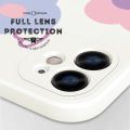 ZeroQiQi for Realme C17 Case Lovely Printing Petal Love Phone Cover Soft Anti Drop Full Cover Camera Protection Case. 