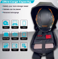 LED EYE ANIMATION RIDING BAG (BACKPACK). 