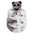 PANDA THEME CUPCAKE STAND 3 TIERS CUPCAKE STAND. 