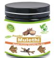 Mulethi Powder (Liquorice Root Powder) Organic 100% 100gm. 