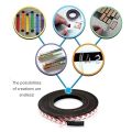 Craftopia Self Adhesive Magnet Strip Cuttable Roll, 1 inch x 3 Meter Sticky Back Magnetic Tape roll, Strong Flexible Easy to Cut Peel and Stick Magnetic, 50 mil Thick for Crafts Gifts Office Home. 