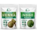 Organic Henna + Indigo Powder From Proud Planet - 150 grams each. 