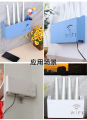 Wall Mounted Wireless Wifi Router Shelf ABS Plastic Storage Box Router Rack Cable Power Bracket Organizer Box for Living Room. 