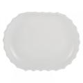 Symphony Pearl Serving Plate, 22 Cm - White. 