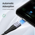 UGREEN 1M Magnetic USB Cable Fast Micro USB Type C Cable for Xiaomi Redmi Note Samsung Xiaomi Huawei Nova ASUS Zen fone OPPO VIVO Magnet Charger Micro usb Cable. 