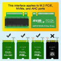 M.2 NVME M Key to M Key SSD Adapter M.2 SATA B Key to B Key Riser for PC Accessories Computer Connector. 