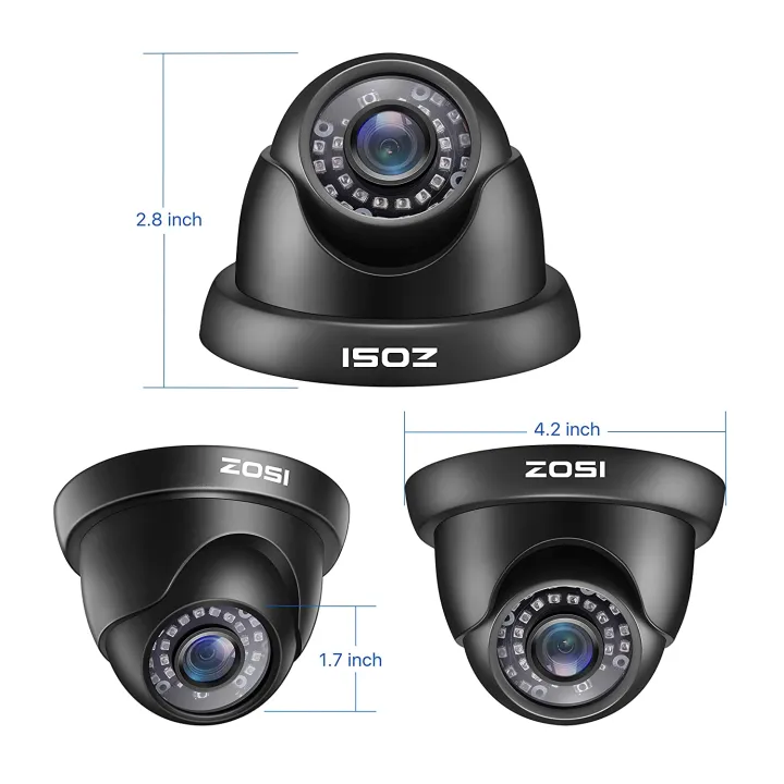 Z%C3%92SI%204%20Pack%202MP%201080p%20HD-TVI%20Home%20Security%20Camera%20Outdoor%20Indoor%201920TVL,%2024PCS%20LEDs,%2080ft%20Night%20Vision,%2090%C2%B0View%20Angle,%20Weatherproof%20S%C3%B9rveillance%20CCTV%20Black%20Dome%20Cameras.%20-%20Image%209
