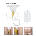 Men Urinal Male Urination Device Funnel Urine Bag for Elderly Bedridden Patient 1000ml. 