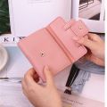 Stylish Slim Small Wallet for Women - Compact, Durable with Card Slots. 