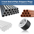 3 inch Sewer Cleanout Cap, Practical Expansion Pipe Plug. 