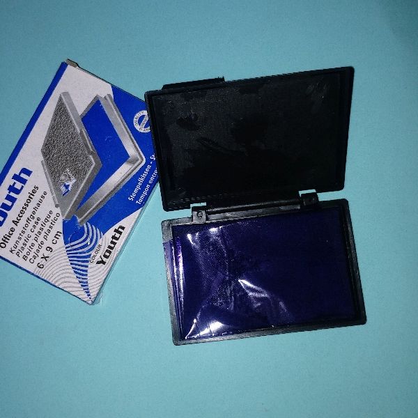 Youth Stamp pad, plastic body 6x9 cm size