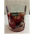 Melinera Apple Spice Scented LARGE Candle Home Decoration Candle In Glass Jar. 