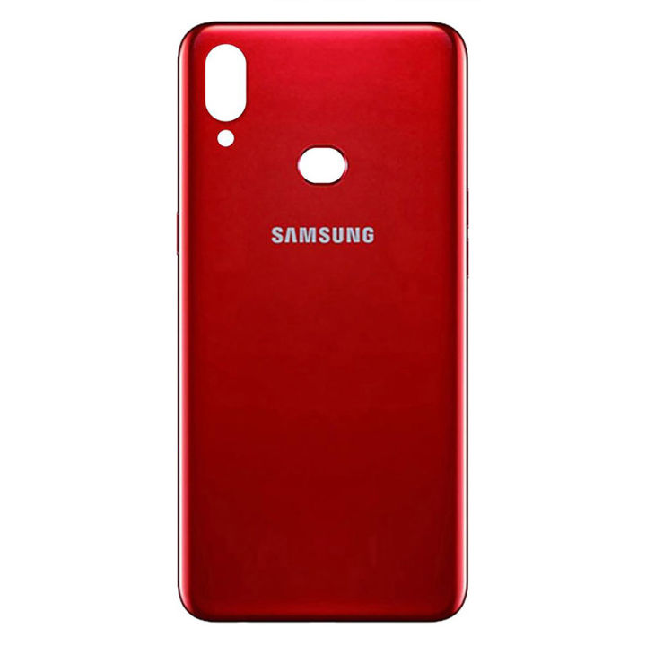 Samsung Galaxy A10s Back Body Casing Housing Replacement with Battery Back Door For Samsung A10s - Red