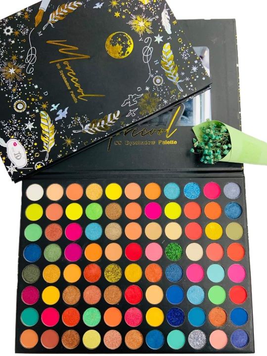 Beauty Karwan Igoodco 60 Colors Big Eyeshadow Palette (Matte-Metallic-Shimmer-Glitter) 60 g  (multi)
