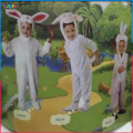 Kids Rabbit Costume with Jumpsuit & Headset | Animal Fancy Dress Costume for Kids Boys & Girls | Bunny Outfit for Birthday Party, Halloween, Cosplay, Stage Performance, Photo Shoot & Events | Soft Plush Party Wear Dress for Kids | ToyzRusPk. 