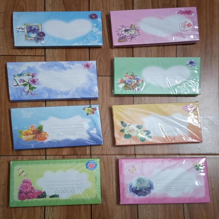 Self Adhesive Envelope / Eidi Envelope / Weeding Envelope Art # GW (200 Pcs / 8 Pkt)