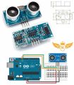 HC-SR04 Ultrasonic Distance Measuring ping Sensor. 