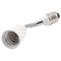 E27 To E27 Flexible Extend Extension LED Light Bulb Lamp Base Holder Screw Socket Adapter Converter. 