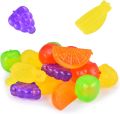 Reusable Assorted Fruit Shaped Ice Cubes - 10 Pieces. 
