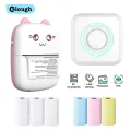 Elough Mini Printer Portable Label Printer Sticker Wireless Inkless Self-adhesive Thermal Printer Impresora Portátil IOS Android. 
