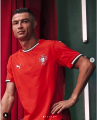 Portugal x Puma 2025 Home Kit Football Jersey Shirt Cristinao Ronaldo T shirt. 